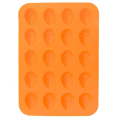 Almi Praha - Forma silikonová - ořechy 20 ks, oranžová