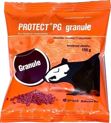 Almi Praha - Protect PG granule nástraha na myši a potkany 150 g