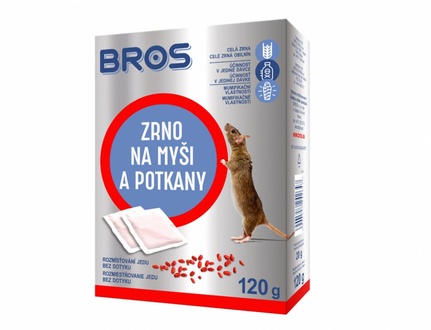 Almi - Bros zrno na myši a potkany 6x20 g