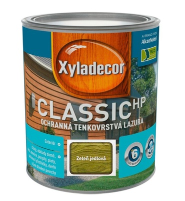 Almi Praha - Xyladecor Classic HP jedlová zeleň 2,5 l