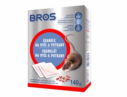 Almi - BROS granule na myši a potkany 7x20g