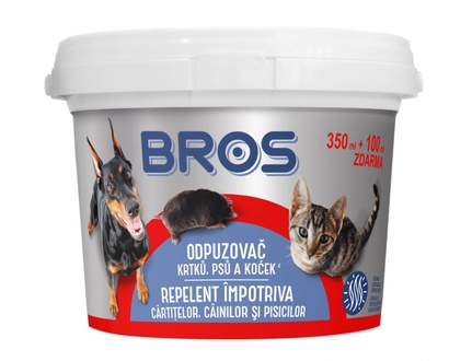 Almi - BROS odpuzovač krtků, psů a koček 450ml 